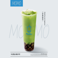 Bubble tea Matcha